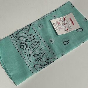 Brahma Aqua Paisley Bandana